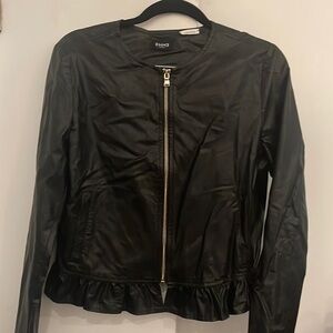 Black jacket like leather sz Small